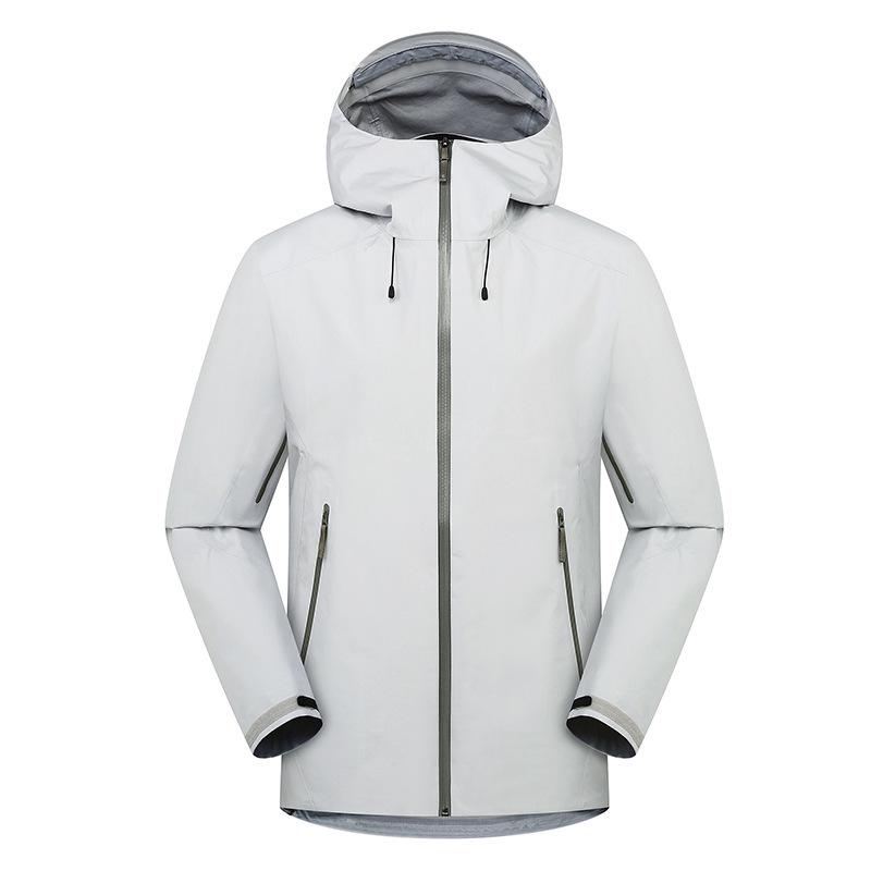 Men's and Women's Ultra-Light Waterproof Three-Layer Outdoor Jacket for Fishing and Mountaineering