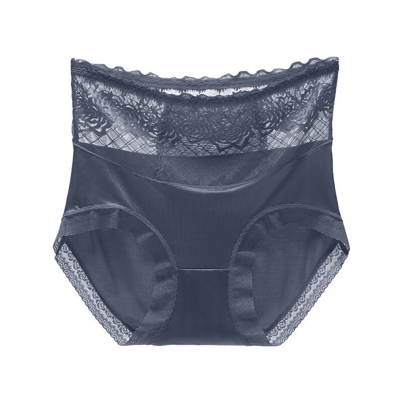 Aimeifen Modal Lace High-Waist Tummy Control Briefs 2-Pack