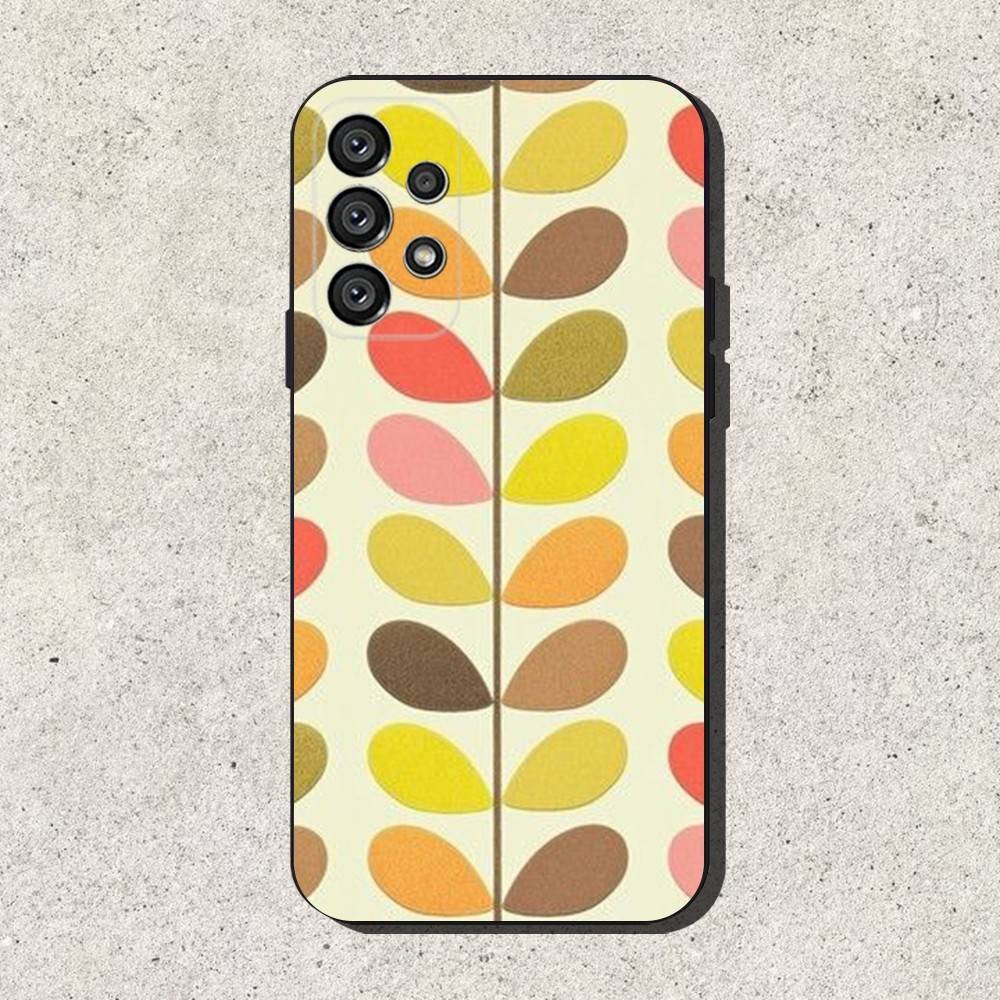 

Multi Stem Orla Kiely Folio Phone Case For Samsung S25,S24,S21,S22,S23,S30,Ultra,S20,Plus,Fe,Lite,Note,10,9,5G Black Cover Samsung S24ULTRA