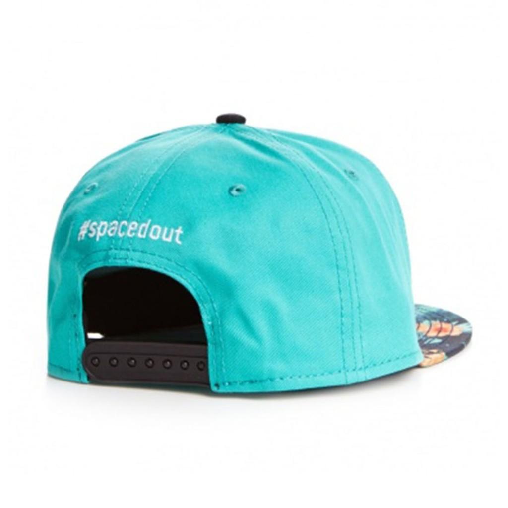 Lässige blaue Cartoon Snapback-Kappe aus atmungsaktiver Baumwolle für den Sommer