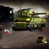 Non-Toxic Sembo Block Tank Series Battle Tank Assemblage Building Blocks Moc Military Vehicle Soldiers Model Bricks Kids Toy Children Gifts