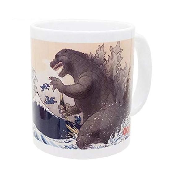 

Godzilla Mug Views of Mount Giant Thirty-six Fuji Monsters