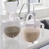 Kitchen Free Hand Washing Washing Rice Washing Vegetables Fruit and Vegetable Drain Basket Plastic Counter Flow Rice Washer