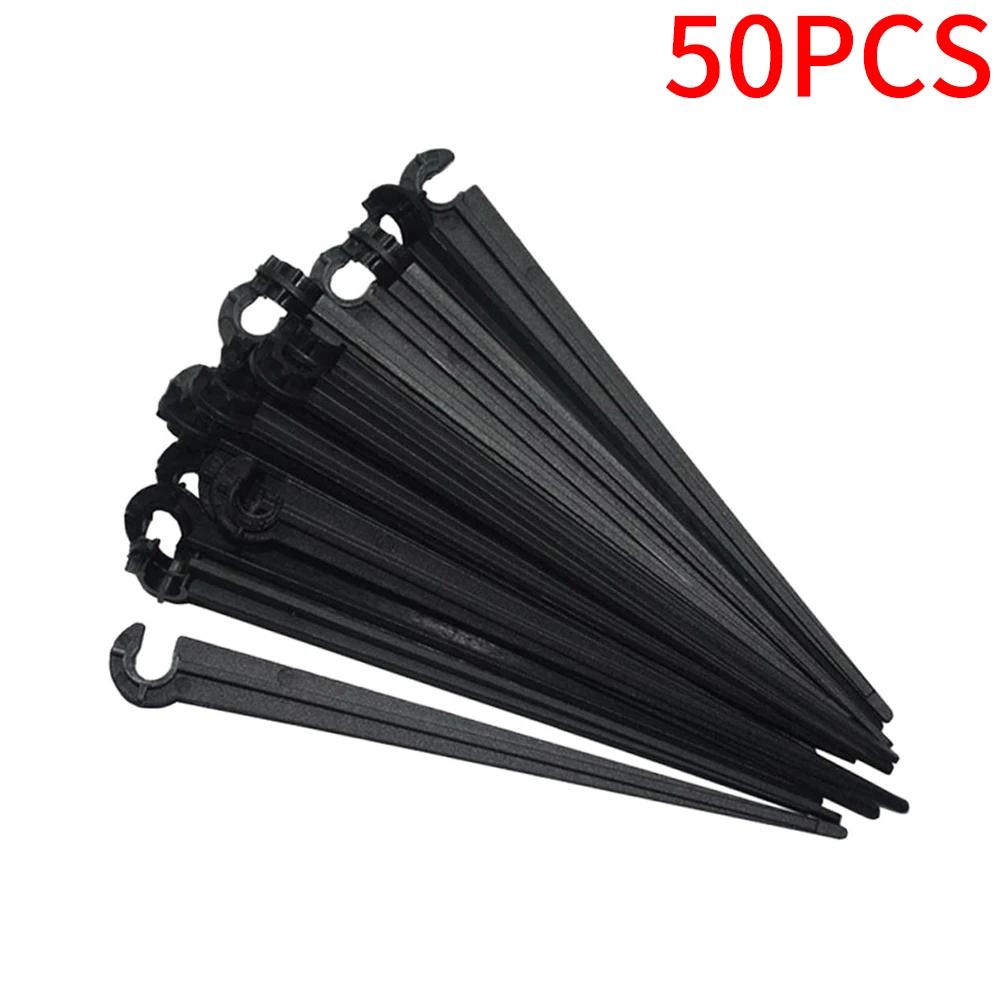 50pcs Drip Emitters Perfect for 4mm / 7mm Tube, Adjustable 360 Degree Water Flow Drip Irrigation System for Watering System
