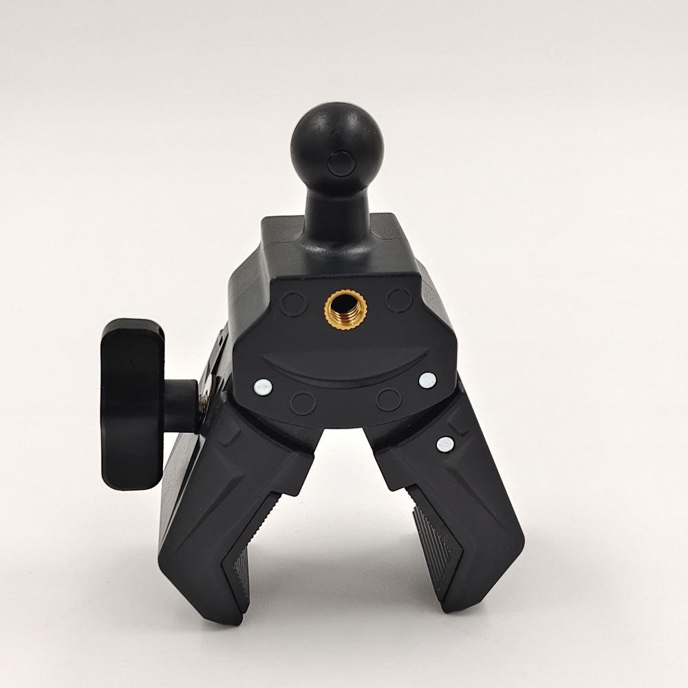 Rotating Ball Head Phone Tripod with 17mm Mount & Crab Clamp