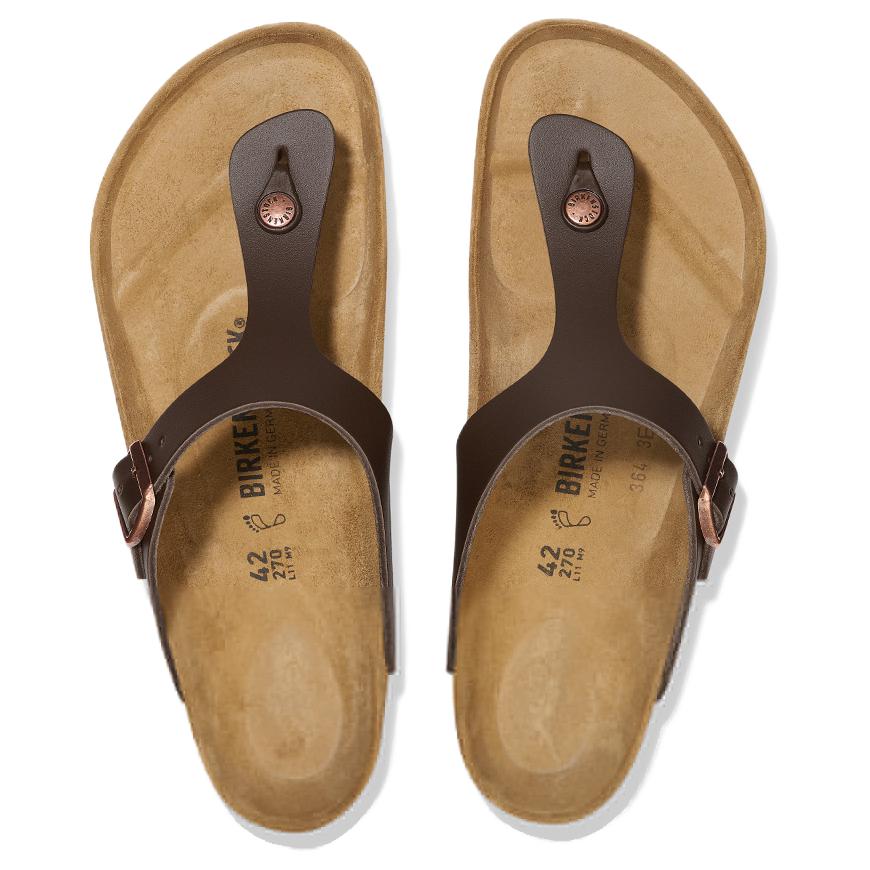 Birkenstock Gizeh Comfortable Minimalist Flip Flops Regular Fit Unisex Footwear Brown 1029240