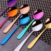8-Piece 18/10 Stainless Steel Table Spoons, 7 Inch Soup Spoons for Cereal, Dessert, Soup, Coffee & Tea