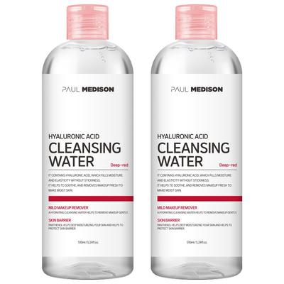 Paul Madison Hyaluronsäure Reinigungswasser, 510ml, 2 Einheiten