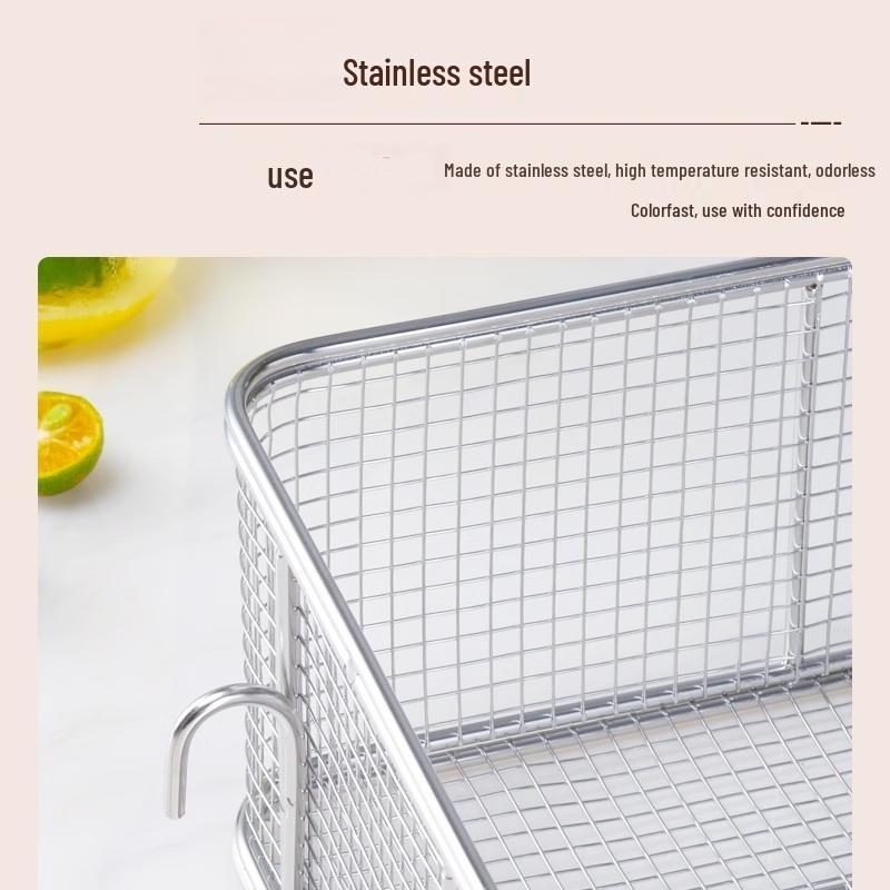 Stainless Steel Square Frying Basket