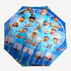 Manchester City Theme Automatic Umbrella, Lightweight & Portable, 8 Rib, Perfect for Outdoor Travel, Birthdays, Christmas, Gifts.