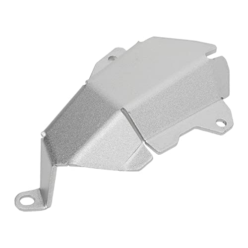 Motorrad Wasserpumpendeckel Motorrad Wasserpumpen Schutzabdeckung Aluminiumlegierung Ersatz für Tenere 700 XTZ700 (Silber)
