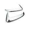 Chrome Side Rearview Mirror Strip Cover Trims Sticker For Toyota Noah Voxy 90 Series 2022 Silver ABS 2 PCS