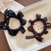 Bow Folds Tie Hair Ring Women Do Not Hurt Hair High Elastic Ball Head Rope Does Not Restrain Hair Small Intestine Ring