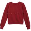 Betu Women's Beaded Jacquard Knit Sweater