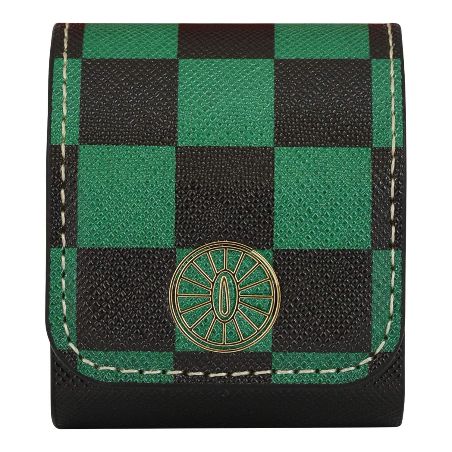 

Gourmandies Bandai Demon Kimetsu no Yaiba AirPods PU Leather Cover Kamado Tanjiro Green Slayer KMY-37A,