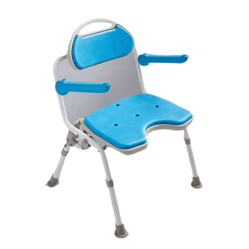 For Nordic Adult Foldable Chair Large Feet Lightweight Designer Bathroom Chairs Foldable Plastic Shower Katlanır Sandalye Furnit