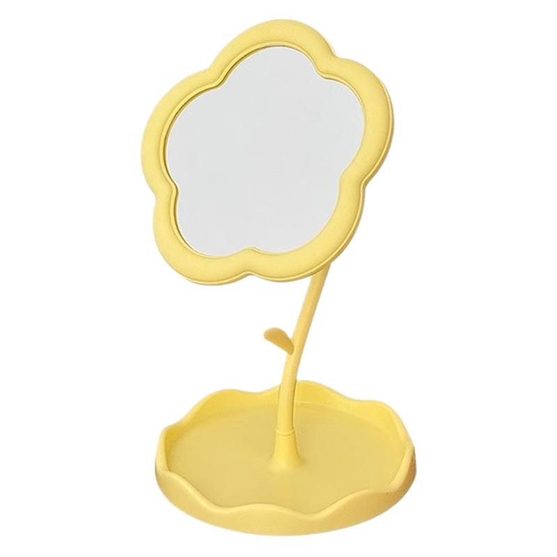 

Sunflower Portable Vanity Mirror: Desktop Makeup Mirror for Student Dorms and Travel