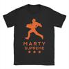 Herren Damen Print Marty Supreme Film T-Shirt Tee Reine Baumwolle T-Shirts Kleidung