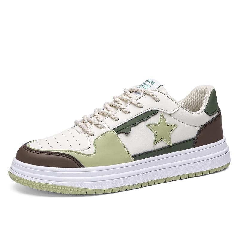 Fashion Legitimate Leather Normal Leather Black Shoes Mens Sneakers Basketball Gym Trainers Men Red Mens Shoes Sports Bascket Sheos