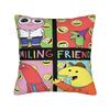 Smiling Friends Cartoon Printed Pillowcases Cushion Cover  Pillow Covers New Style Home Decorations Zipper Multi-Size
