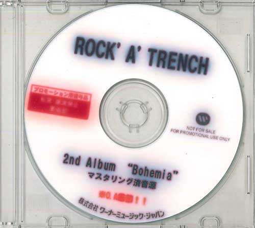 

CD ROCK A TRENCH - Bohemia NONE WARNER - Japan Japanese Pop/Rock Used