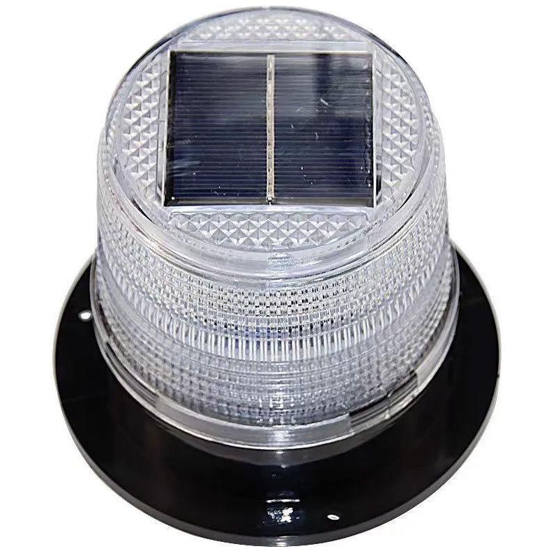 Magnetic Mount Solar Strobe Light for Car Roof, Marine, and Roadblock