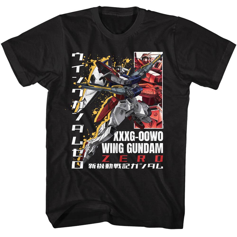 Gundam Wing Zero XXXG-OOWO Men T Shirt Japanese Anime XXL