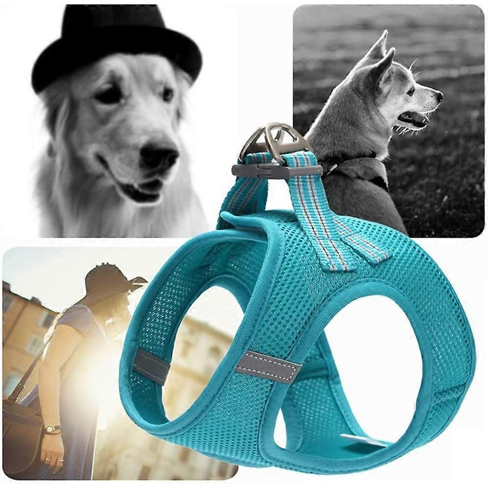 Cat Harness Leash, Reflective and Breathable Cat Vest, Adjustable Cat Leash Harness