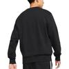 Nike Customizable  Outdoor Breathable Urban Commuting Versatile Letter Logo Sweatshirt Unisex sweatshirt Black BV2667-010(TEAM1061-G5)