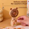 2025 New Cool SummerUSB Charging Mini Small Fan Cartoon Mini Handheld Fan Student Gifts Office Supplies Gifts