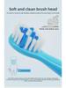 Kids' Sonic Electric Toothbrush Set, Ages 3-9, 3-Speed, USB Rechargeable, with Timer and Music.