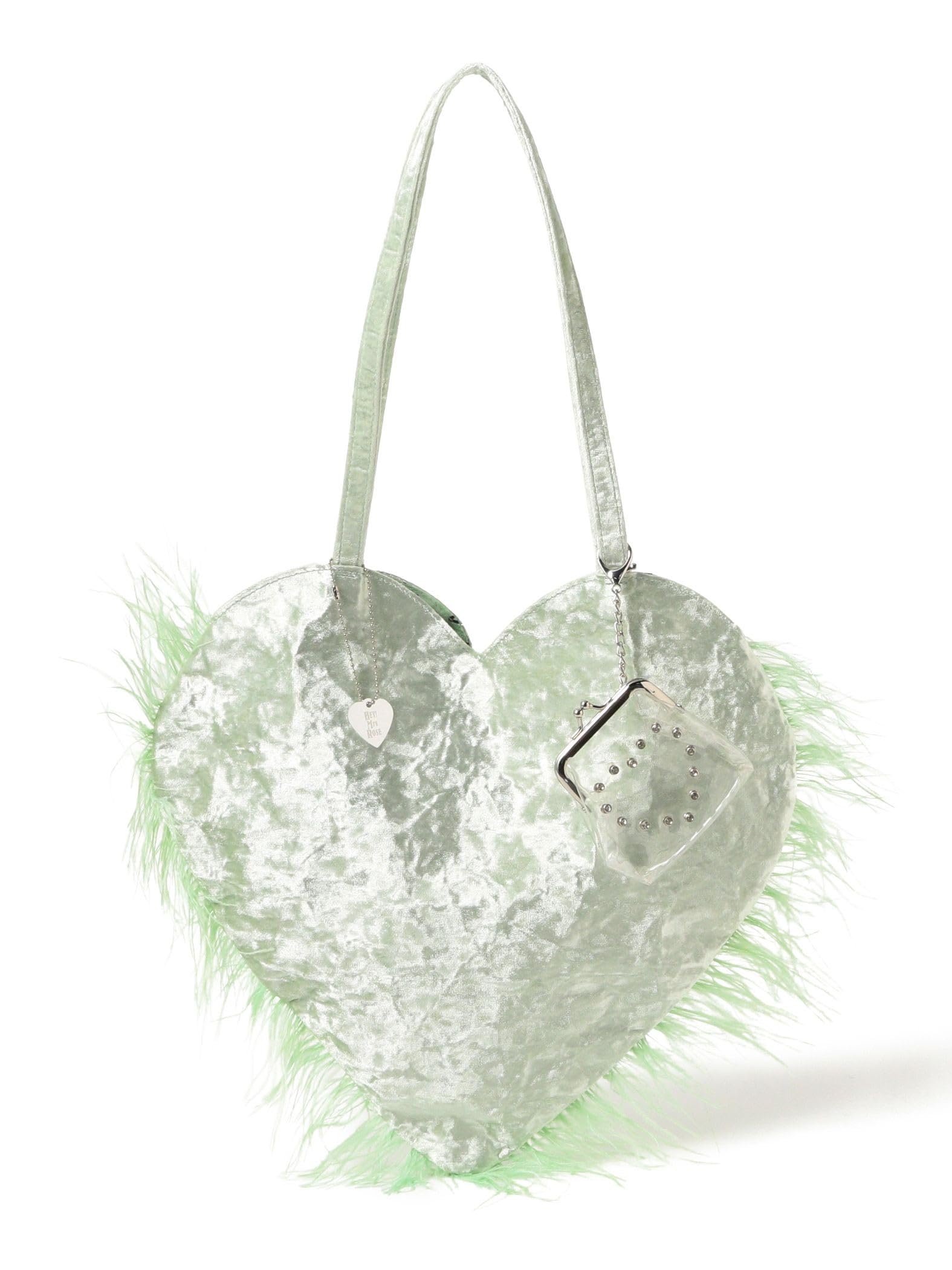 Ray Beams HEY Mrs. ROSE Aluminum Heart Tote, Women s, Mint Free