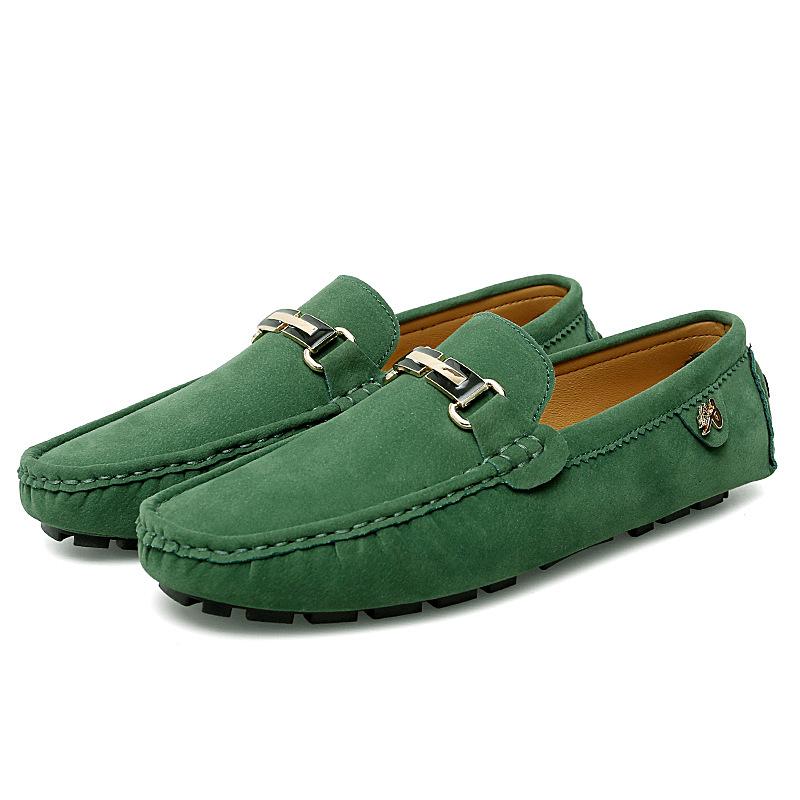 Men Suede Leather Loafers Shoes Size 48 Loafers Men Luxury Brand Moccasins Shoes Slip On Non-slip Driving Loafers for Men Plus Size