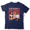 Victoria Beckham Graphic T Shirt Vintage Style Spice Girls Fashion Tee Unisex