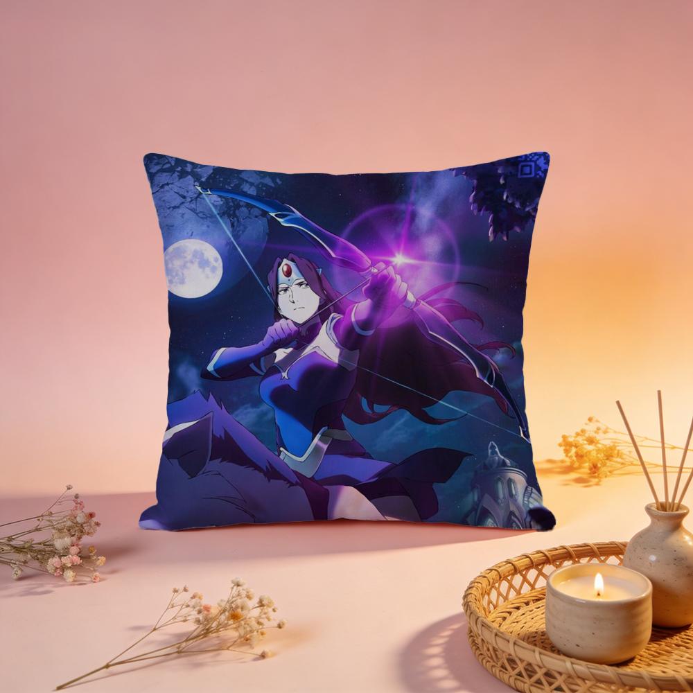 Stylish DDota 2222 Cushion Cover Comfortable Durable Pillow Cover MultiScene for Home Office Car Sofa