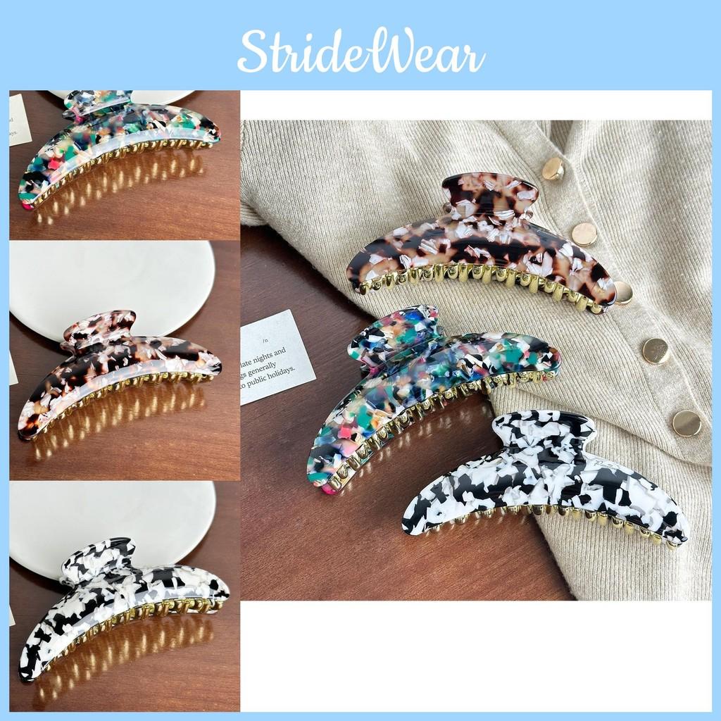 Moon Large Unique Hair Claw Clips With Highend Acetate Material Women For
