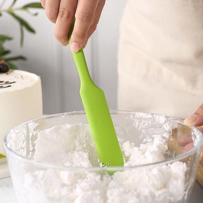 Silicone Spatula Small Integrated Cake Making Applicator Jam Cheese Spatula Cream Spatula Baking Tool