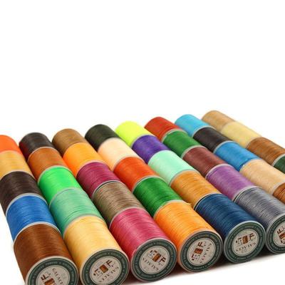1.0mm 70M Κερωμένο Νήμα Δέρματος Ραφής Για Σμίλη Τρύπημα Ταπετσαρία Παπούτσια Αποσκευές