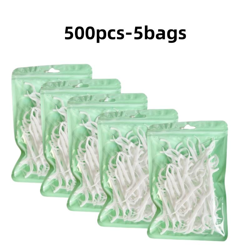 YS00111--100PCS tooth strip, deep clean floss, oral care, portable sanitary floss, daily travel