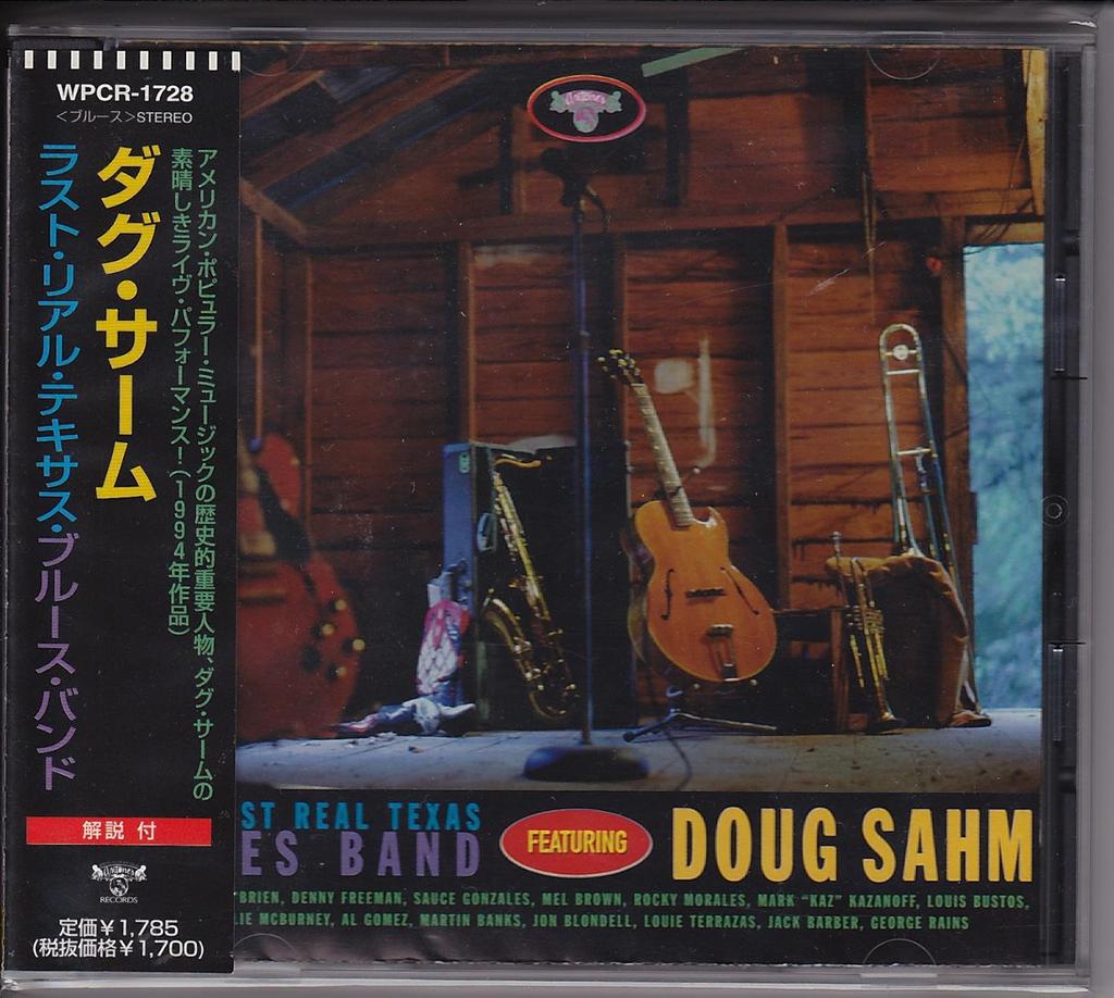 CD DOUG SAHM - The Last Real Texas Blues Band  WPCR1728 Japan Blues Used