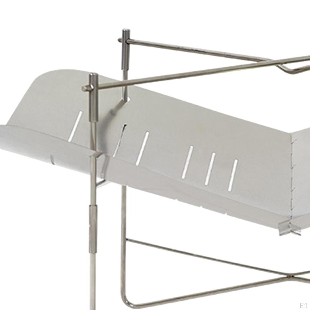 Ognisko kempingowe, stojak na grilla, przenośny garnek do gotowania, składany stojak, ognisko kempingowe na zewnątrz