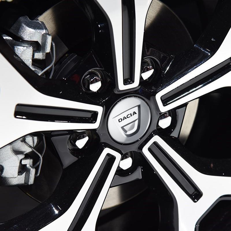 4Pcs Logo Hub Caps Car Wheel Center Cover For Dacia Duster Logan Dokker Lodgy 2 Sandero MK2 Stepway R4 Mcv Xplore Jogger Bigster