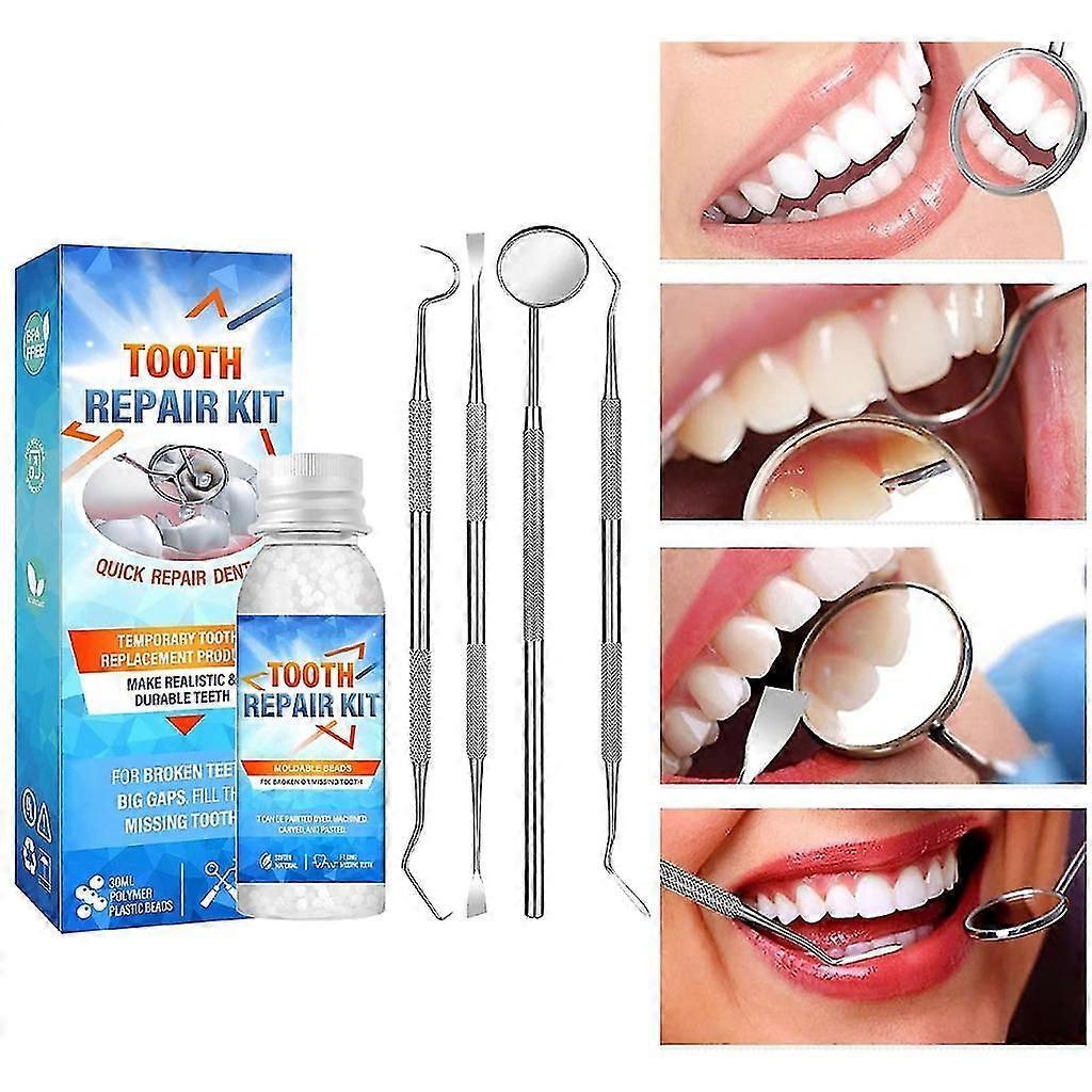 Moldable Tooth Replacements Kit For Fixing,dental Care Kit Tooth Repair Kit