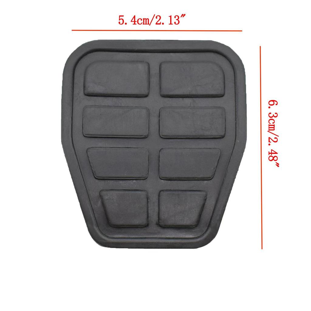 Volkswagen T4 Van 3-Piece Leather Pedal Set (Accelerator, Brake, Clutch)