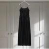3D Flower Patchwork Long Dress Women Spaghetti Strap Sleeveless Backless Elegant Evening Dresses