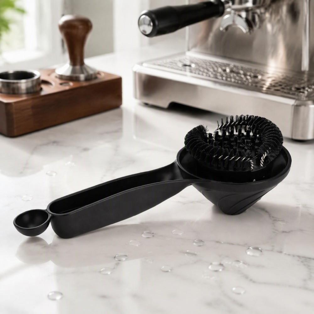 Long Handle Coffee Machine Cleaning Brush Coffee Machine Grouphead Brush For Grouphead Washing