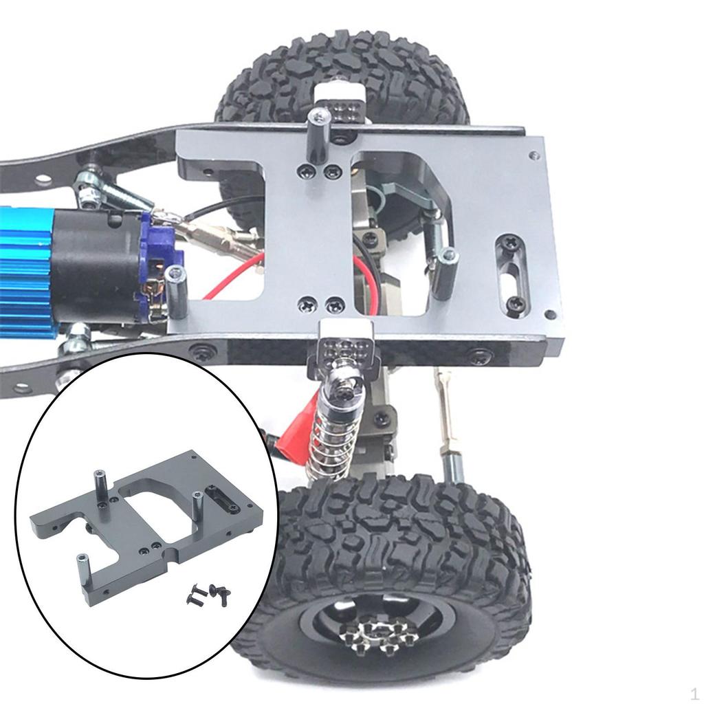 Aluminum Servo Fixed Mount Upgrade Spare Part for WPL B14 B-16 C-14 C-14K C-24 C- 1/16 RC Car Truck