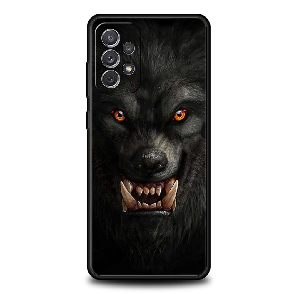 Animal Lion Wolf Tiger Phone Case For Samsung Galaxy A17 A07 A55 A35 A25 A15 A05 A33 5G A31 A23 A21s A13 A41 A73 A53 A51 A71over