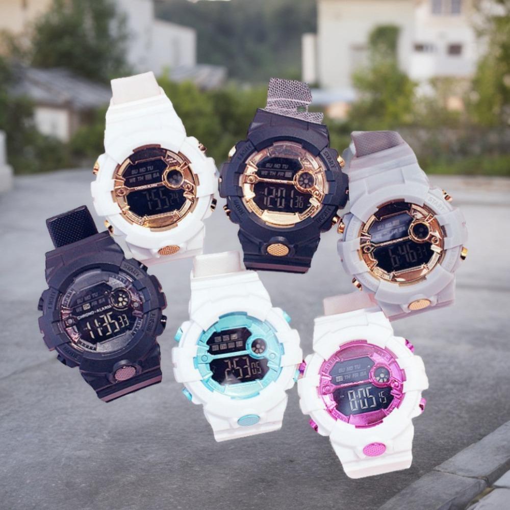 Waterproof Electronic Watch Multifunctional Digital Sport Watch Student Wristwatch  Women Men