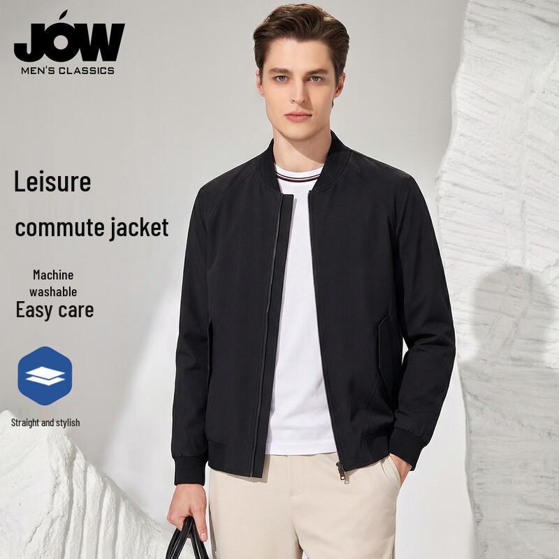 

JOW Men s Versatile Baseball Collar Jacket XL